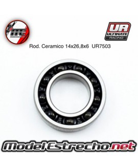RODAMIENTO TRASERO MOTOR INTERNO CERAMICO 14x25,8x6 NOVA