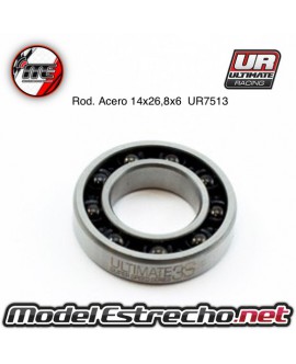 RODAMIENTO TRASERO MOTOR INTERNO ACERO 14x25,8x6 NOVA