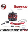 EMISORA GRAUPNER MZ-24 HOTT 12CANALES RECEPTOR GR-18