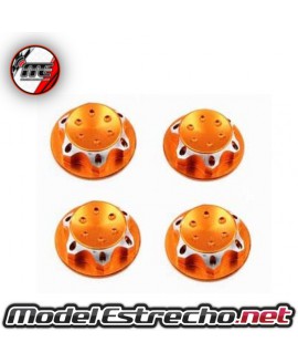 TUERCAS RUEDAS CIEGAS AUTOBLOCANTES 17mm BUGGY NARANJA