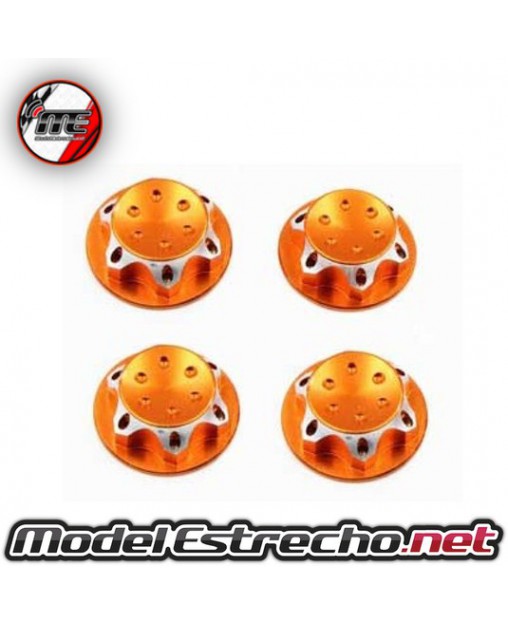 TUERCAS RUEDAS CIEGAS AUTOBLOCANTES 17mm BUGGY NARANJA