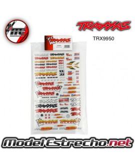OFFICIAL TEAM TRAXXAS RACING DECAL SET - PEGATINAS TRAXXAS  