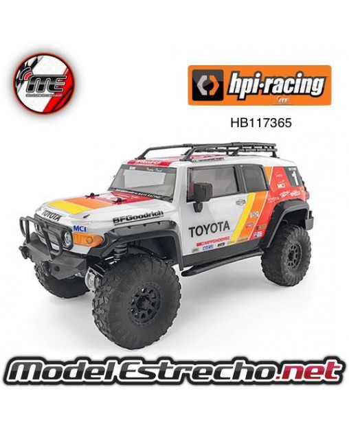 CARROCERIA HPI TOYOTA FJ CRUISER CLEAR BODY 