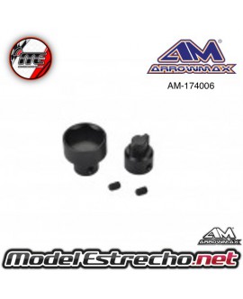 ADAPTADOR PARA 1/8 BUGGY Y GT DEL COMPROBADOR DE DIFERENCIAL ARROWMAX