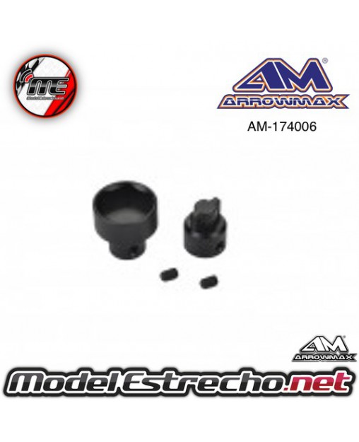 ADAPTADOR PARA 1/8 BUGGY Y GT DEL COMPROBADOR DE DIFERENCIAL ARROWMAX