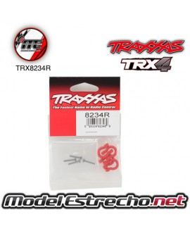 TRAXXAS BUMPER D-RING RED