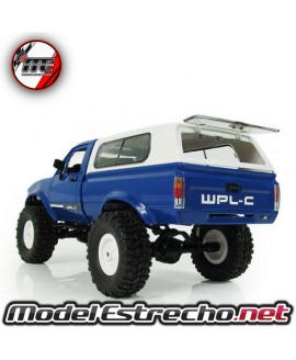 CAMIONETA CRAWLER 4X4 WPL C24 RTR ESCALA 1/16 AZUL