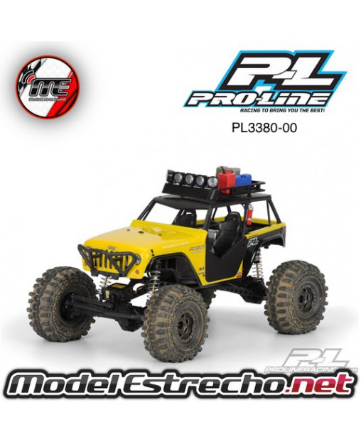 PROLINE JEEP WRANGLER RUBICON CUSTOMIZED CLEAR BODY CRAWLER  WHEEBASE