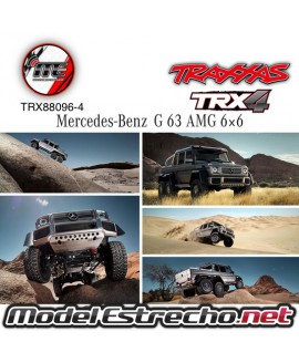 TRAXXAS TRX-4 MERCEDES BENZ G63 AMG BODY 6X6