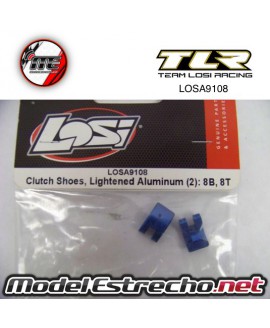 TLR ZAPATAS DE ALUMINIO 8IGHT-E