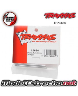 TRAXXAS SHOCK SHAFTS CHROME FINISH (XX-LONG) (2U.)