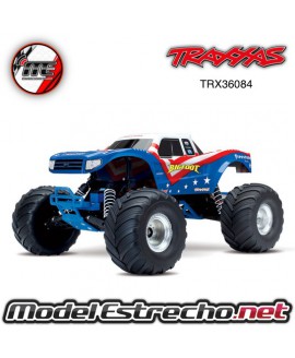 TRAXXAS BIG FOOT 1/10TH  MOSTER TRUCK RTR AZUL