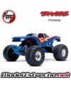 TRAXXAS BIG FOOT 1/10TH  MOSTER TRUCK RTR AZUL