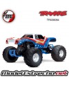 TRAXXAS BIG FOOT 1/10TH  MOSTER TRUCK RTR AZUL