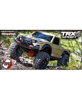 TRAXXAS TRX-4 SPORT CRAWLER 1/10 2,4Ghz ROJO