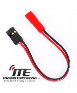 ADAPTADOR BEC HEMBRA A FUTABA MACHO ( 1U )