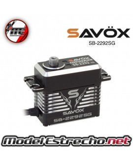 SERVO SAVOX SB2292SG HV CNC MONSTER BRUSHLESS DE 31Kgr./0.07 Seg 7.4v.