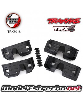 TRAXXAS FENDERS, INNER, FRONT & REAR (2 EACH)/ ROCK LIGHT COVERS (8)

Ref: TRX8018