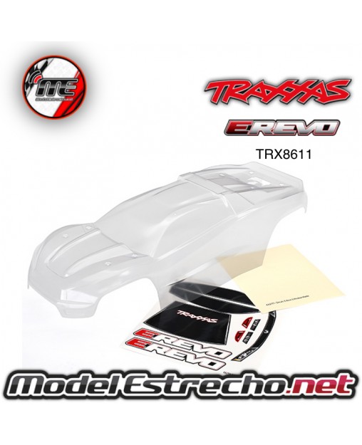 TRAXXAS CARROCERIA TRANSPARENTE E-REVO