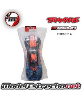 TRAXXAS CARROCERIA NARANJA  E-REVO