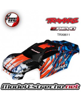TRAXXAS CARROCERIA NARANJA  E-REVO
