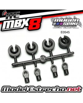 PARTE PLÁSTICA AMORTIGUADOR MUGEN MBX 6 / 7 / 7R / 8

Ref: E0545