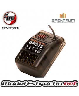 RECEPTOR SPEKTRUM SR515 5 CANALES DSMR 2.4 Ghz