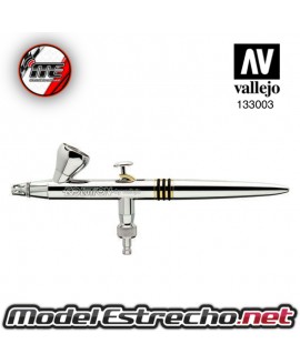 AEROGRAFO EVOLUTION  (2:1) BY VALLEJO - DEPOSITOS 2+5ml BOQUILLAS 0.2+0.4mm