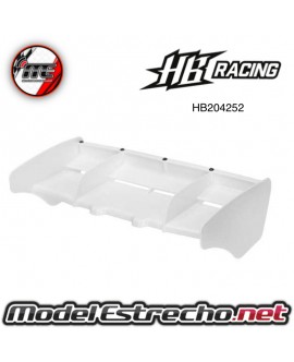 ALERON BLANCO HB 1/8 REAR WING