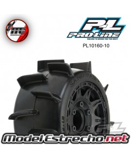 PROLINE BADLANDS MX43 PRO-LOC ALL TERRAIN TIRES MOUNTED FOR X-MAXX