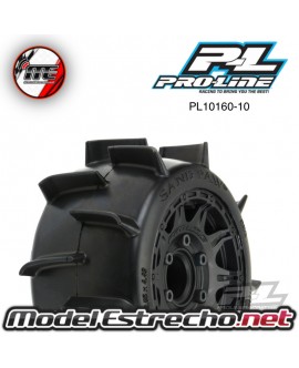 PROLINE BADLANDS MX43 PRO-LOC ALL TERRAIN TIRES MOUNTED FOR X-MAXX