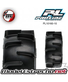 PROLINE BADLANDS MX43 PRO-LOC ALL TERRAIN TIRES MOUNTED FOR X-MAXX