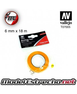 CINTA ENMASCARAR 2X ( 18mmx18m ) VALLEJO