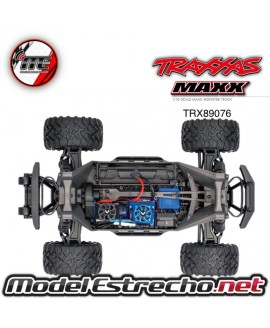 TRAXXAS MAXX 1/10 SCALE 4WD BRUSHLESS ELECTRIC MOSTER NARANJA