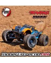 TRAXXAS MAXX 1/10 SCALE 4WD BRUSHLESS ELECTRIC MOSTER NARANJA