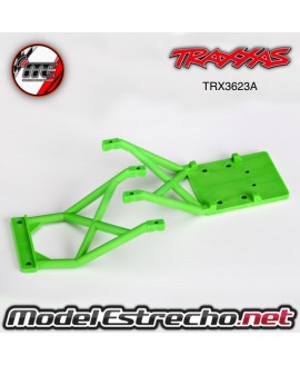 TRAXXAS SKID PLATES ( FRONT & REAR ) PINK