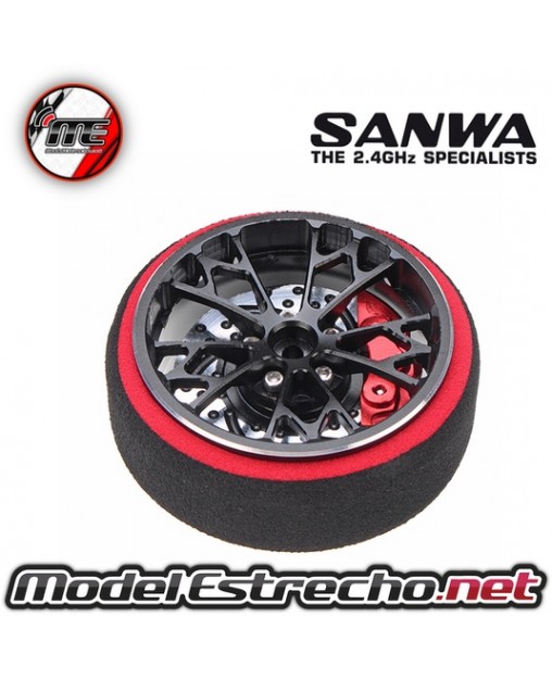 VOLANTE EN ALUMINIO PARA EMISORAS SANWA