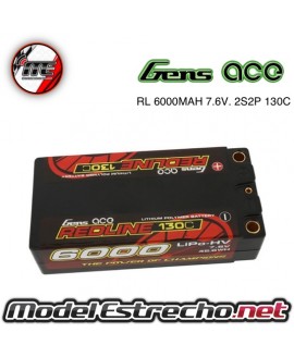 BATERIA ULTIMATE SHORTY 4600mha 7,4v 60C 2S2P HardCase Lipo
