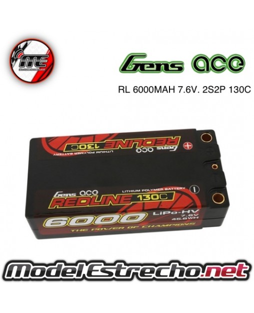 BATERIA ULTIMATE SHORTY 4600mha 7,4v 60C 2S2P HardCase Lipo