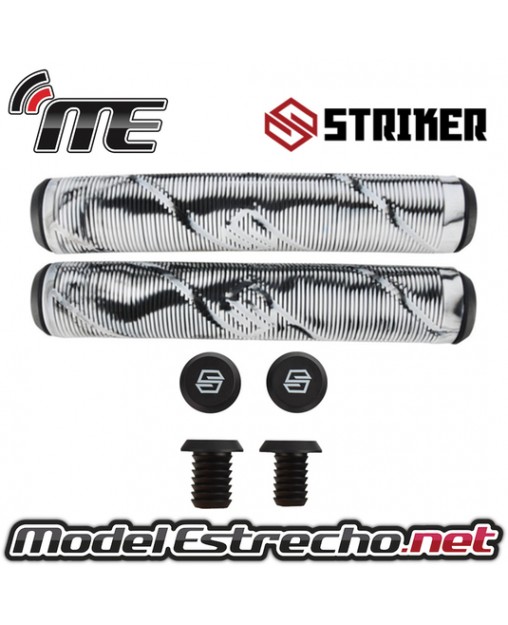 STRIKER SCOOTER PUÑOS PATINETE FREESTYLE BLANCO/NEGRO