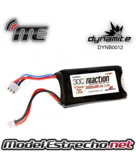 BATERIA DYNAMITE 7.4V 2S 350 mah LIPO