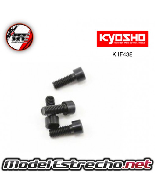 CASQUILLOS GUIA DE MANGUETAS DE DIRECCION INFERNO MP9 KYOSHO ( 4U. )