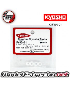 CASQUILLOS GUIA DE MANGUETAS DE DIRECCION INFERNO MP9 KYOSHO ( 4U. )