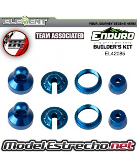 ELEMENT RC ENDURO SHOCK PARTS BLUE ALUMINUM