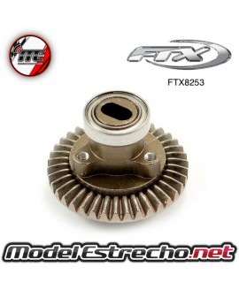 FTX OUTBACK ALUM DRIVE UNIT W/38T GEAR FR/RR & BEARINGS