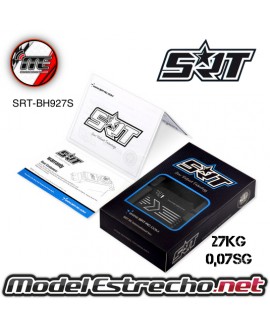 SERVO SRT 1/8 CAJA METALICA PIÑON METALICO 27Kg. en 0.07 Seg.  Ref: BH927S