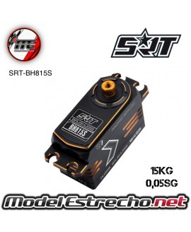 SERVO SRT BH815S 1/10 ON-ROAD HV BRUSHLESS 15Kg.  0.05Seg.  

Ref: BH815S