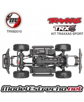 TRAXXAS TRX-4 SPORT CRAWLER 1/10 2,4Ghz ROJO