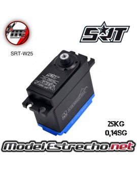 SERVO SRT W25 HV DIGITAL WATERPROOF CAJA METALICA 25Kg/0.14Seg CRAWLER