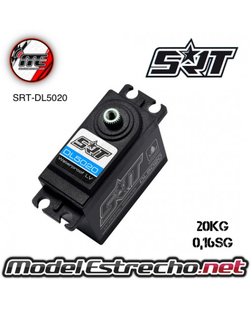 SERVO SRT DL5020 LV DIGITAL WATERPROOF CAJA SEMI METALICA 20Kg./0.16Seg.